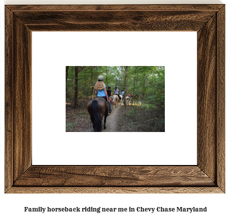 family horseback riding near me in Chevy Chase, Maryland